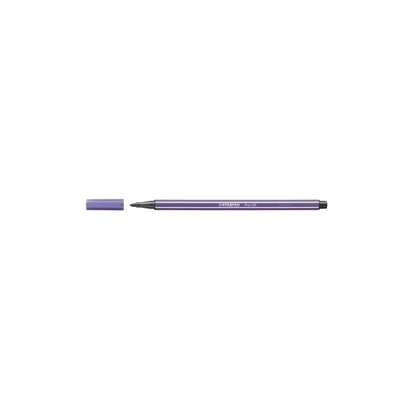 68/55-ROTUL.STABILO PEN 68  VIOLETA precio por 10 unidades