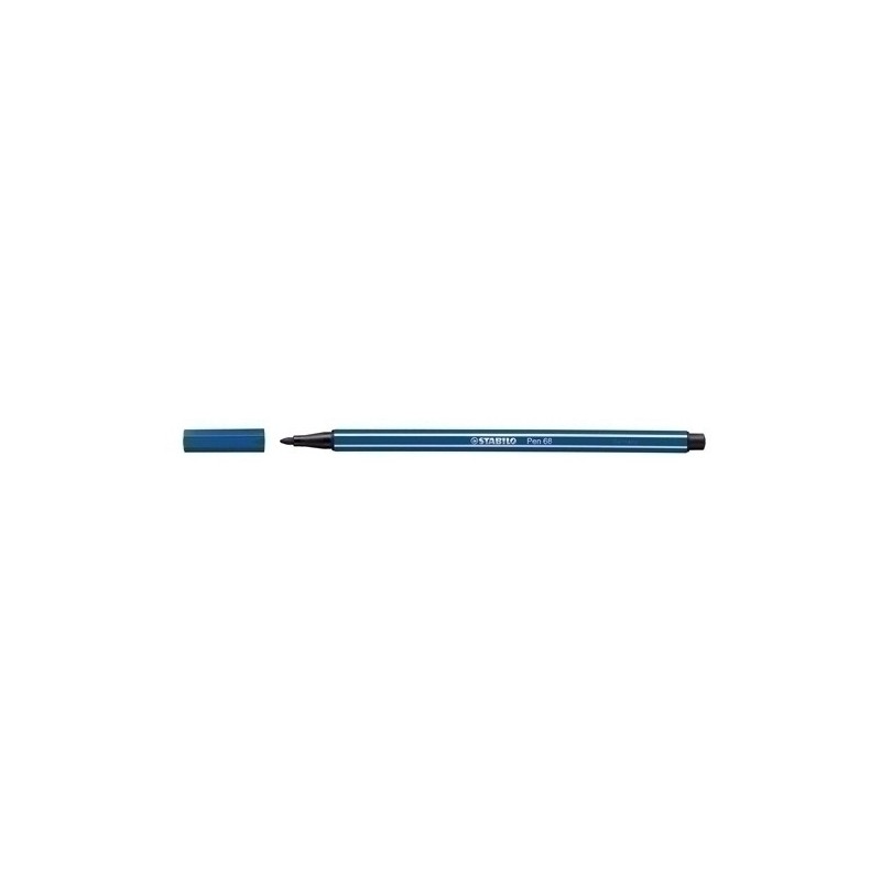 68/41-ROTUL.STABILO PEN 68  AZUL OSCURO precio por 10 unidades