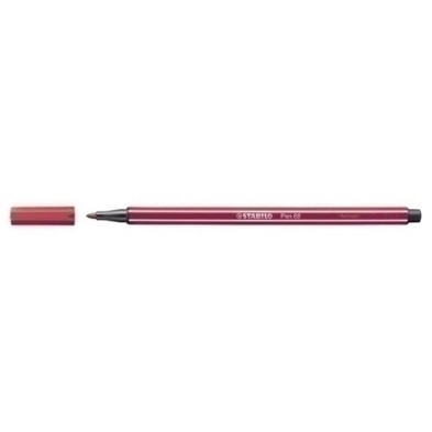 68/50-ROTUL.STABILO PEN 68  ROJO OSCURO precio por 10 unidades