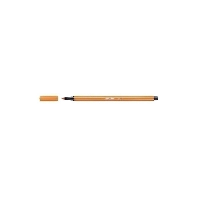 68/54-ROTUL.STABILO PEN 68  NARANJA precio por 10 unidades