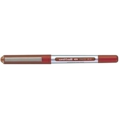 315135000-ROLLER UNI-BALL UB-150 EYE MICRO  ROJO precio por 12 unidades