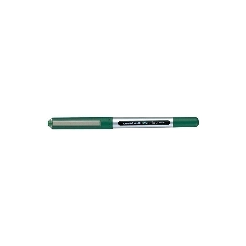 315143000-ROLLER UNI-BALL UB-150 EYE MICRO  VERDE precio por 12 unidades