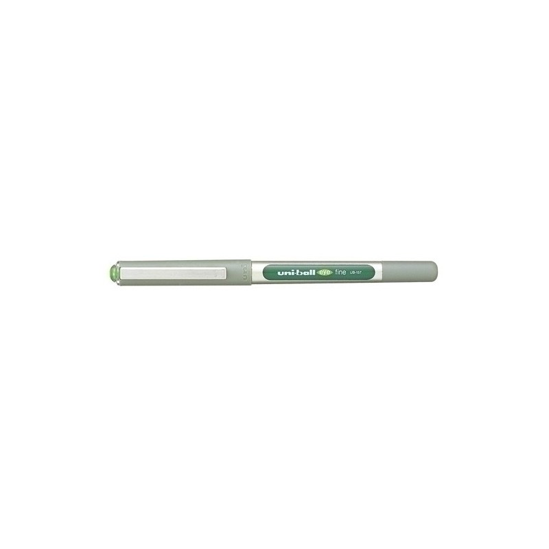 315200000-ROLLER UNI-BALL UB-157 EYE FINE  VERDE C precio por 12 unidades
