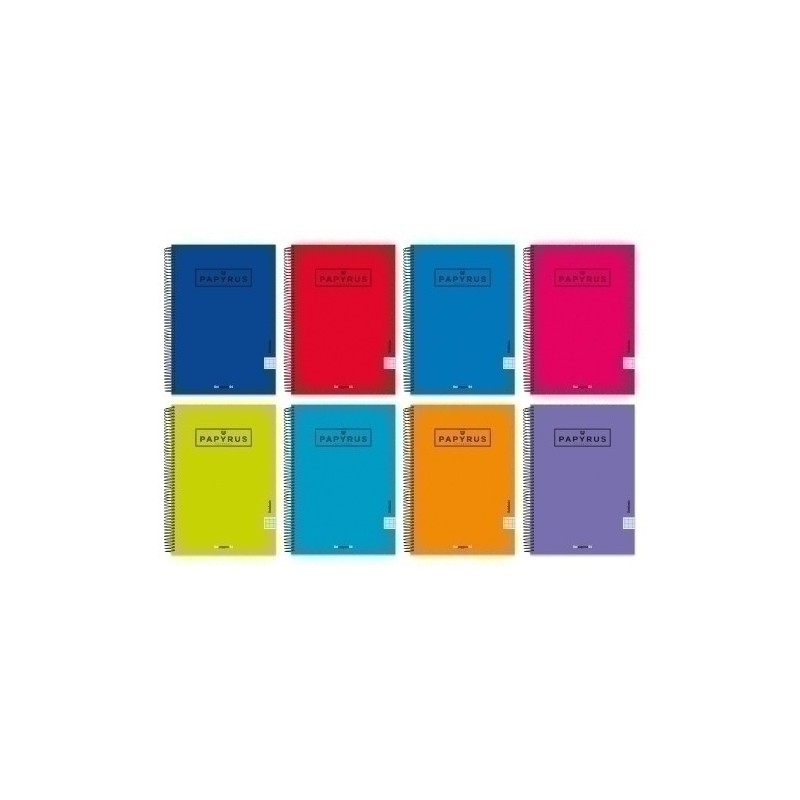 88453099-BLOC PAPYRUS UNICLAS 4º 80h CD.4 SURT. precio por 5 unidades