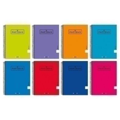 88463099-BLOC PAPYRUS UNICLAS A4+ 80h CD.4 SURT. precio por 5 unidades