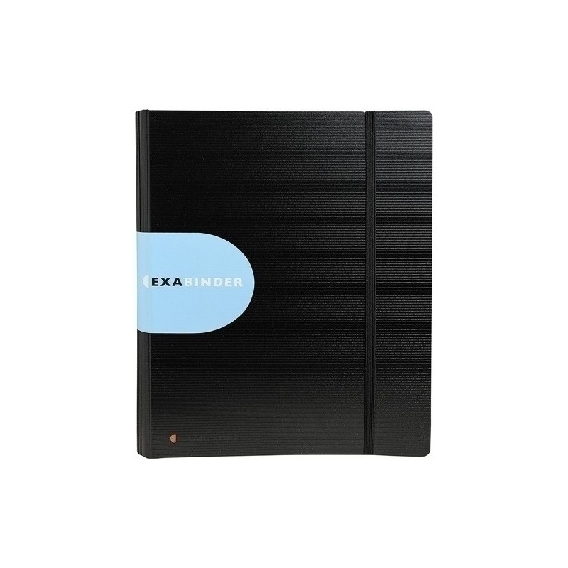 Lote 8 Carpetas Con 80 Fundas PVC A4 Exacompta - Multicolor - Para Archivar Documentos