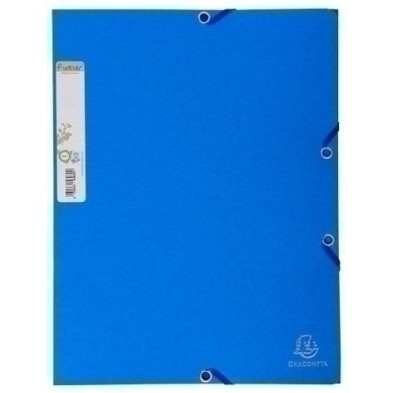 56982E-CARPETA SOLAP.EXACOMPTA CART. A4 AZUL precio por 1 unidades