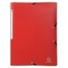 55085E-CARPETA SOLAP.EXACOMPTA PP A4 ROJO precio por 1 unidades