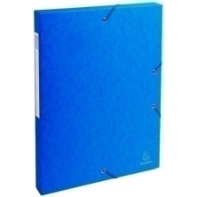 50302E-CARP.PROY.EXACOMPTA CART.A4 2.5 cm AZUL precio por 1 unidades