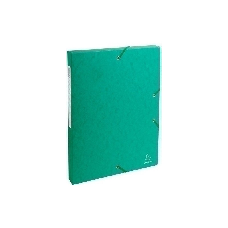 50403E-CARP.PROY.EXACOMPTA CART.A4 4 cm VERDE precio por 1 unidades