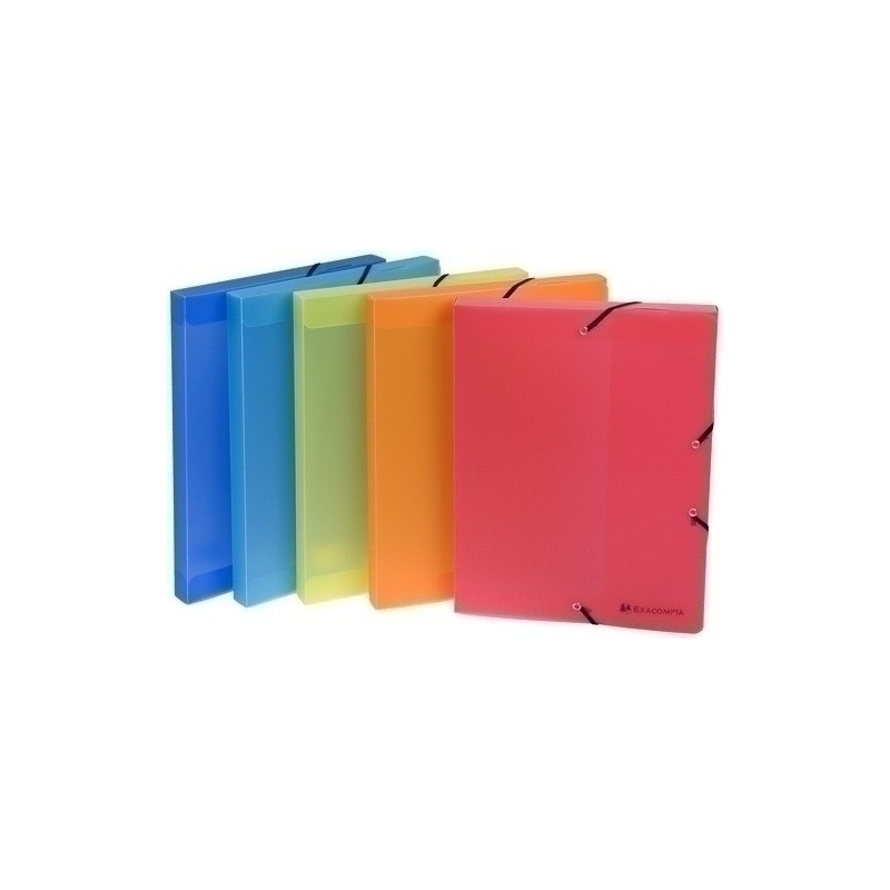 5967E-CARP.PROY.EXACOMPTA PP A4 2.5 cm SURT. precio por 1 unidades