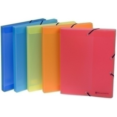5967E-CARP.PROY.EXACOMPTA PP A4 2.5 cm SURT. precio por 1 unidades