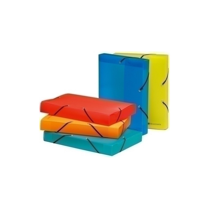 5977E-CARP.PROY.EXACOMPTA PP A4 4 cm SURT. precio por 1 unidades