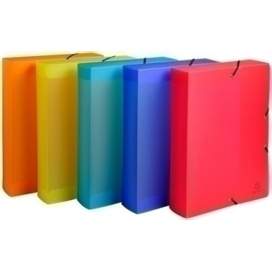 5987E-CARP.PROY.EXACOMPTA PP A4 6 cm SURT. precio por 1 unidades