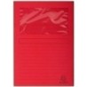 50255E-SUBCARP. EXAC. VENTANA 120g A4 ROJO P/25 precio por 1 unidades