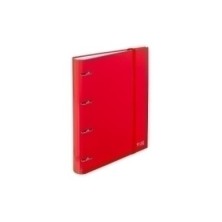 12187460-CARPEBLOC CARCH.LUZ A4 4AN.100 H ROJO precio por 2 unidades