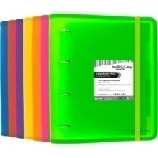 88100020-CARPEBOOK MULTILINE P.P A4 VERDE precio por 2 unidades