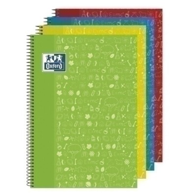 400136931-BLOCK OXF.SCH.ASIG. NATU. Fº 80h CD.4 (4 precio por 4 unidades