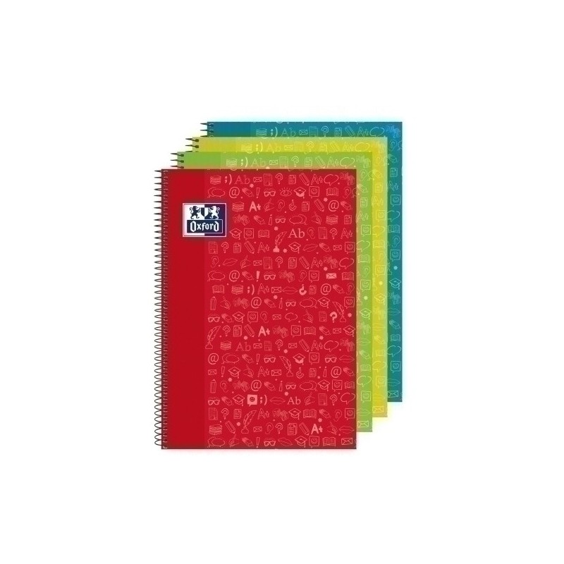 400136930-BLOCK OXF.SCH.ASIG. LENG. Fº 80h CD.4 (4 precio por 4 unidades