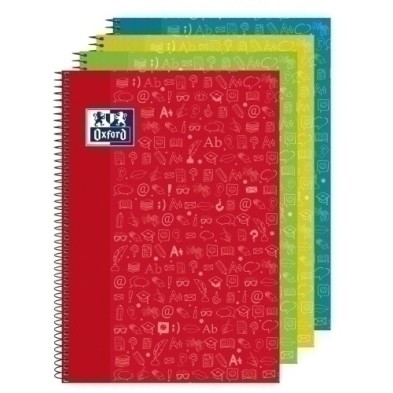 400136930-BLOCK OXF.SCH.ASIG. LENG. Fº 80h CD.4 (4 precio por 4 unidades