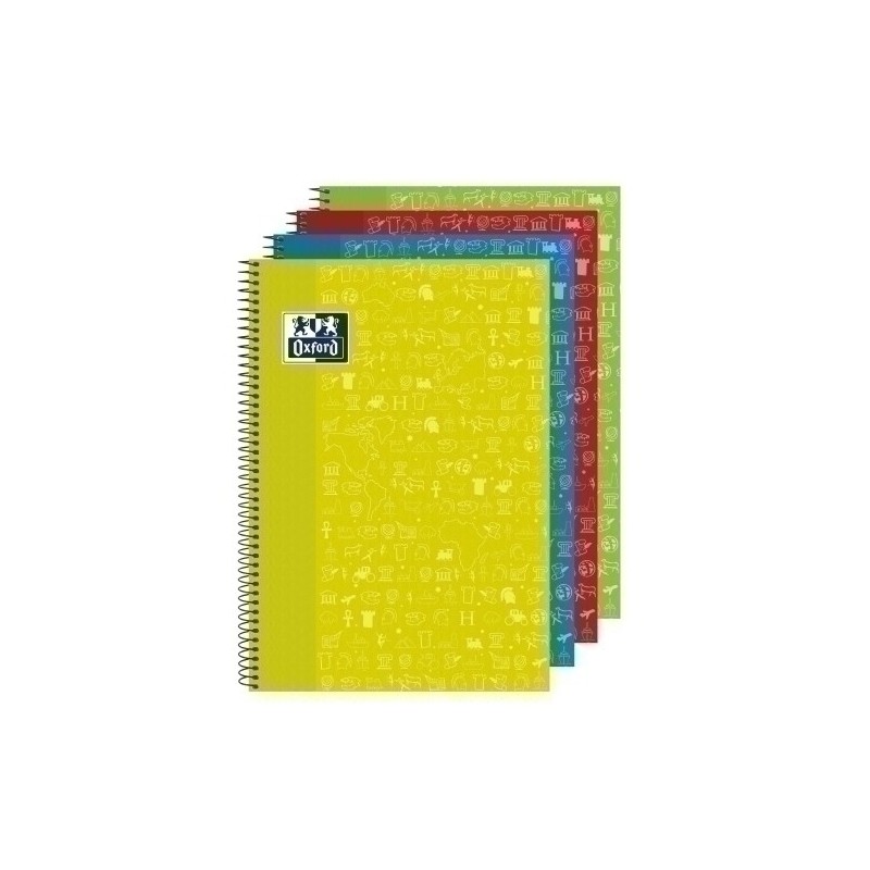 400136932-BLOCK OXF.SCH.ASIG. SOCI. Fº 80h CD.4 (4 precio por 4 unidades