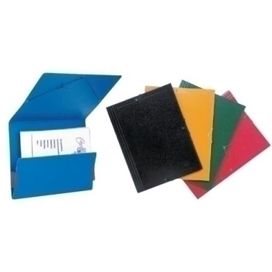 312 VERDE-CARPETA GOMAS SARO CART. GOF.10 Fº VERDE precio por 10 unidades
