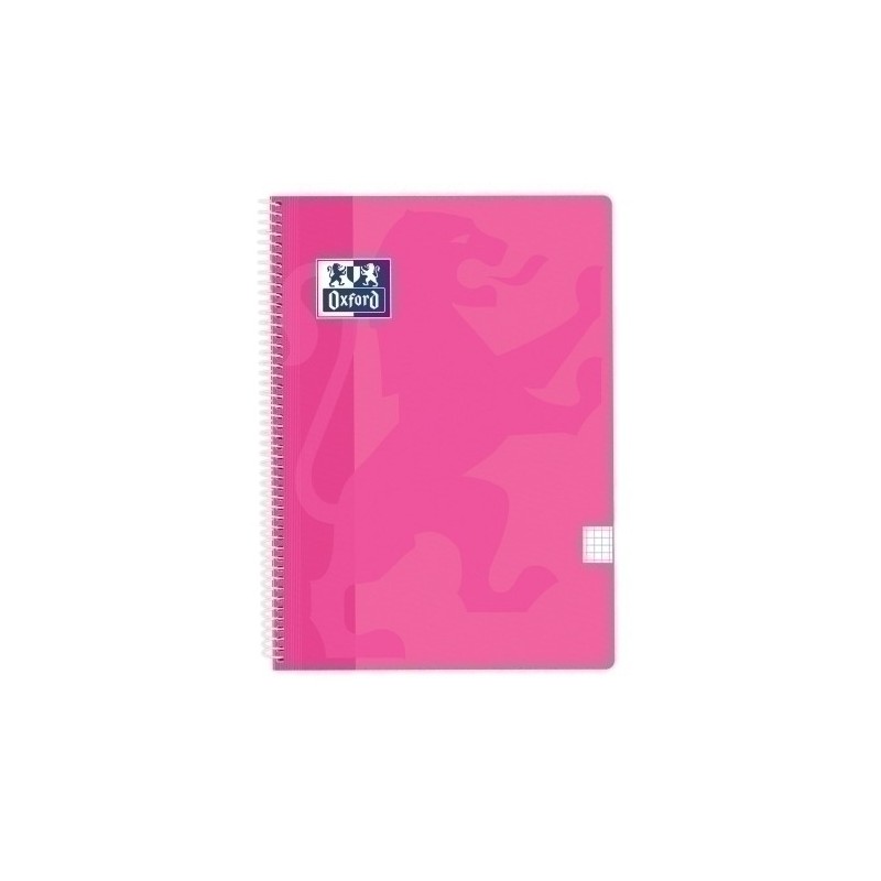 400133568-BLOCK OXF.SCH.PP Fº 80h CD.4 FUCSIA PAST precio por 5 unidades