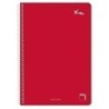 16722-BLOCK PACSA XTRA 4º 80h PT.2.5 ROJO precio por 5 unidades