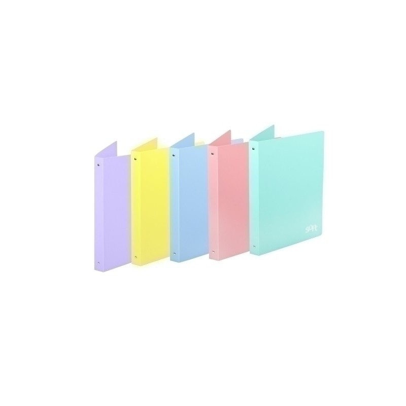 12364225-CARPETA CARCHIVO PP A4 4 AN.25 SOFT ROSA precio por 5 unidades