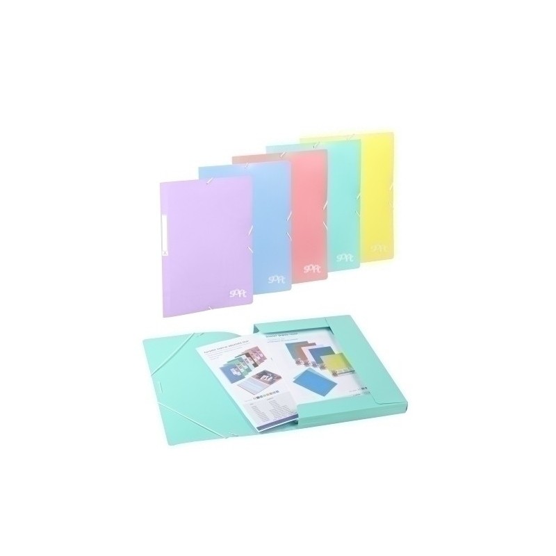 20160114-CARPETA SOLAP.CARCHIVO PP Fº SOFT MALVA precio por 5 unidades