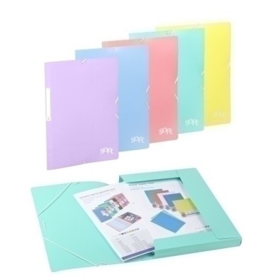 20160117-CARPETA SOLAP.CARCHIVO PP Fº SOFT TURQUE precio por 5 unidades