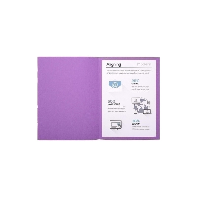 410016E-SUBCARP. EXAC. FOREVER 220g A4 VIO P/100 precio por 1 unidades