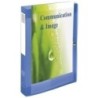 59982E-CARP.PROY.EXACOMPTA PP A4 4 cm AZUL precio por 5 unidades