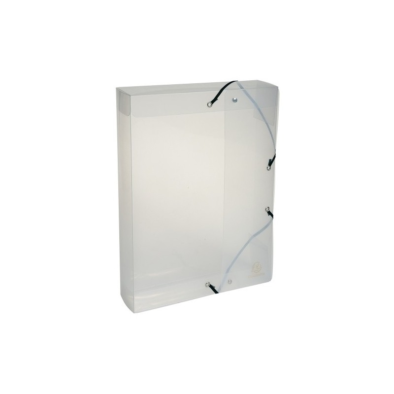 5982E-CARP.PROY.EXACOMPTA PP A4 6 cm CRISTAL precio por 8 unidades