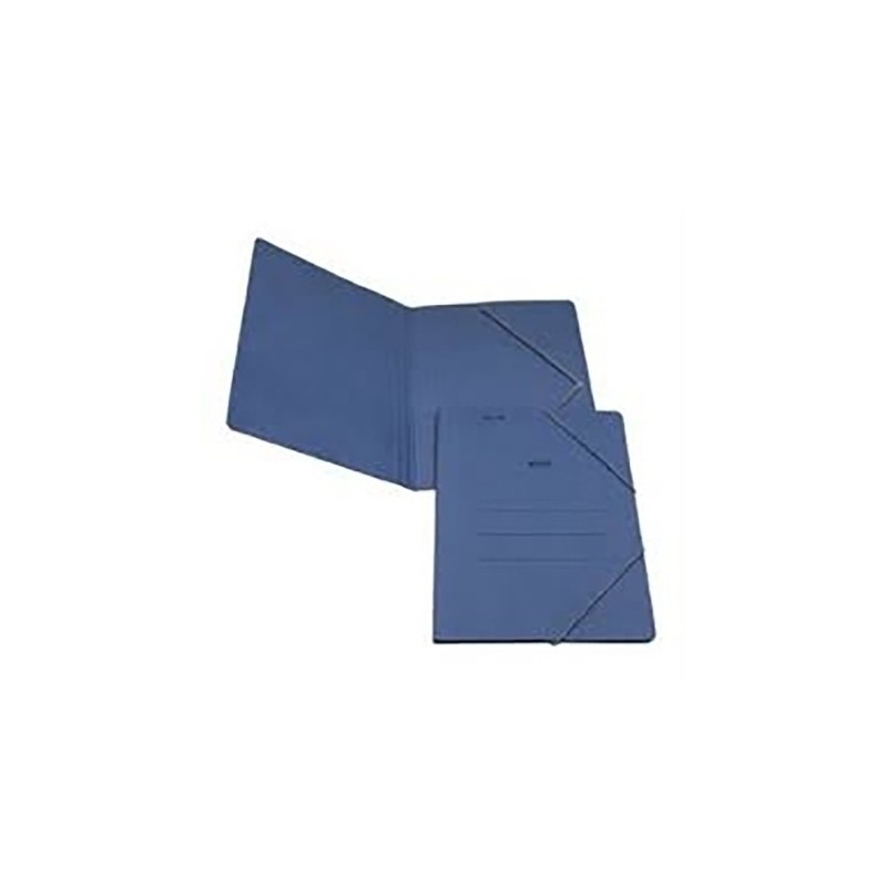 109 AZUL-CARPETA GOMAS SARO CART. 4º AZUL precio por 20 unidades