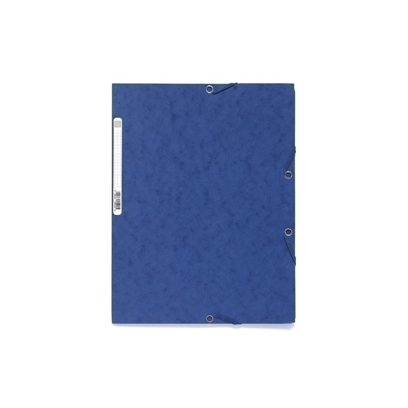 55502E-CARPETA SOLAP.EXACOMPTA CART. A4 AZUL precio por 1 unidades