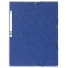 55502E-CARPETA SOLAP.EXACOMPTA CART. A4 AZUL precio por 1 unidades