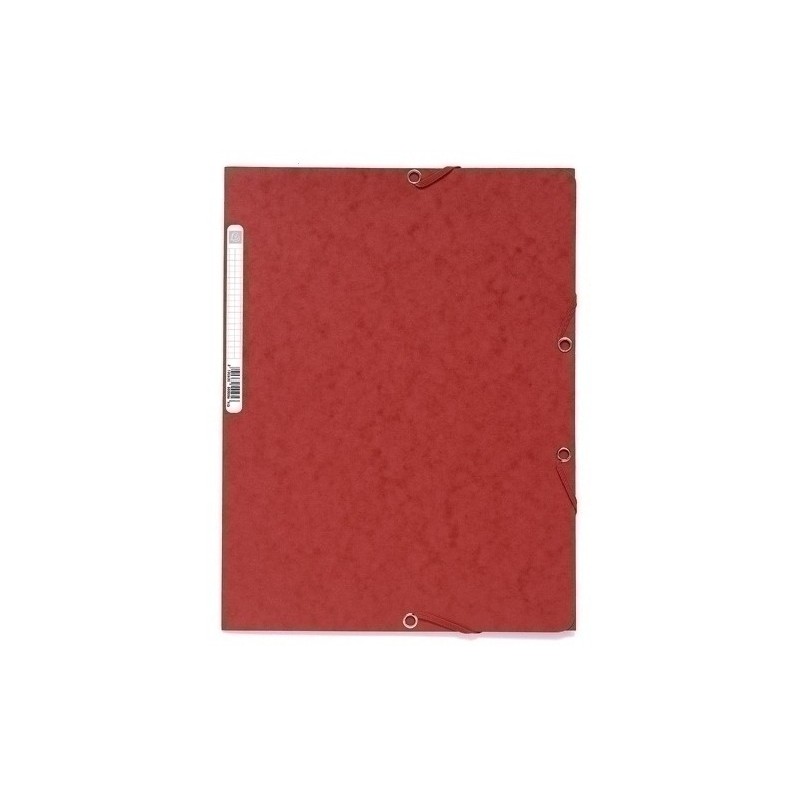 55505E-CARPETA SOLAP.EXACOMPTA CART. A4 ROJO precio por 1 unidades