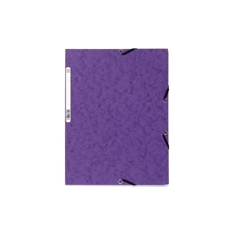 55508E-CARPETA SOLAP.EXACOMPTA CART. A4 MORADO precio por 1 unidades