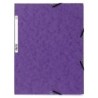 55508E-CARPETA SOLAP.EXACOMPTA CART. A4 MORADO precio por 1 unidades