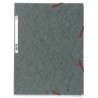 55511E-CARPETA SOLAP.EXACOMPTA CART. A4 GRIS precio por 1 unidades
