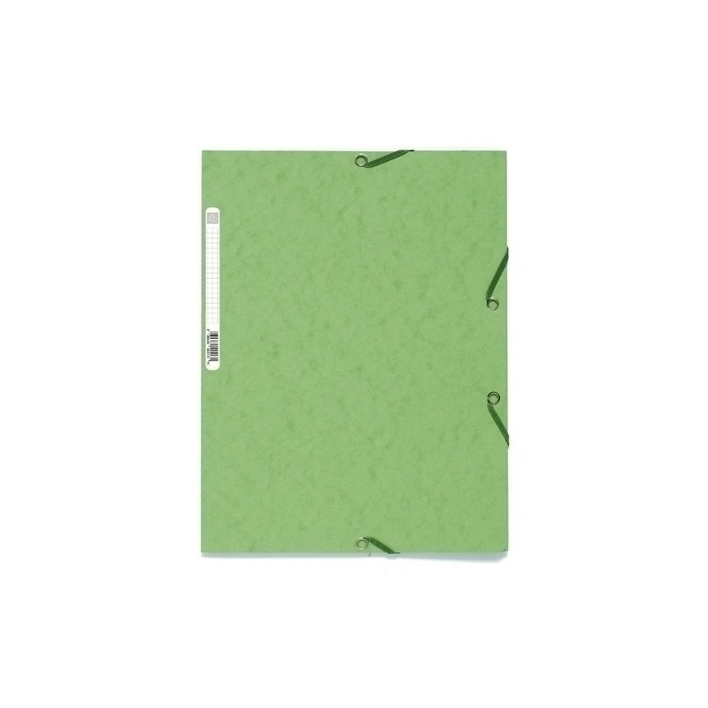 55513E-CARPETA SOLAP.EXACOMPTA CART. A4 VERDE C precio por 1 unidades