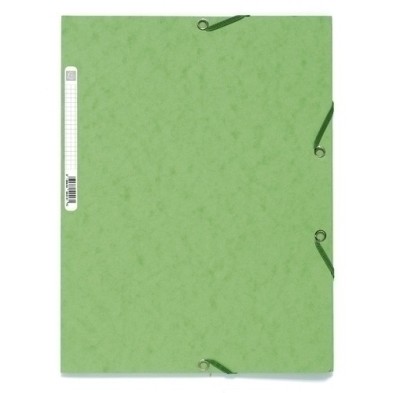 55513E-CARPETA SOLAP.EXACOMPTA CART. A4 VERDE C precio por 1 unidades
