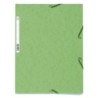 55513E-CARPETA SOLAP.EXACOMPTA CART. A4 VERDE C precio por 1 unidades