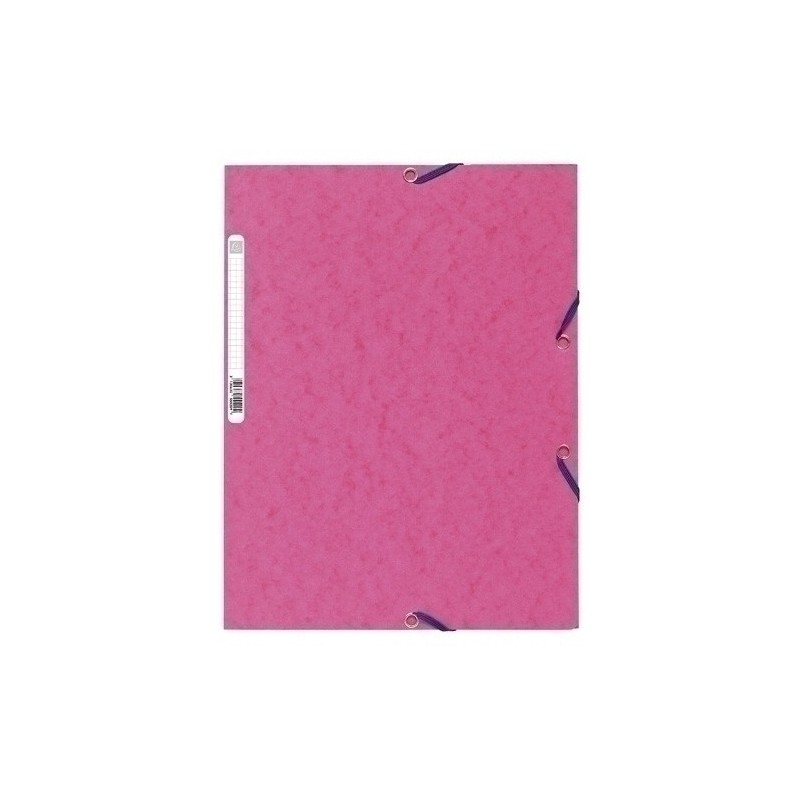 55520E-CARPETA SOLAP.EXACOMPTA CART. A4 ROSA precio por 1 unidades