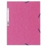 55520E-CARPETA SOLAP.EXACOMPTA CART. A4 ROSA precio por 1 unidades