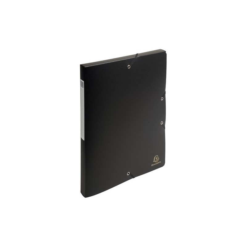 59681E-CARP.PROY.EXACOMPTA PP A4 2.5 cm NEGRO precio por 8 unidades