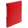 59685E-CARP.PROY.EXACOMPTA PP A4 2.5 cm ROJO precio por 8 unidades