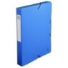 59782E-CARP.PROY.EXACOMPTA PP A4 4 cm AZUL precio por 8 unidades