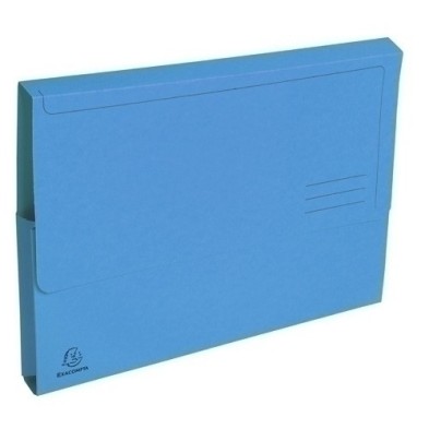 46972E-SUBCARP. EXAC. FUELLE 290g A4 AZUL P/10 precio por 1 unidades